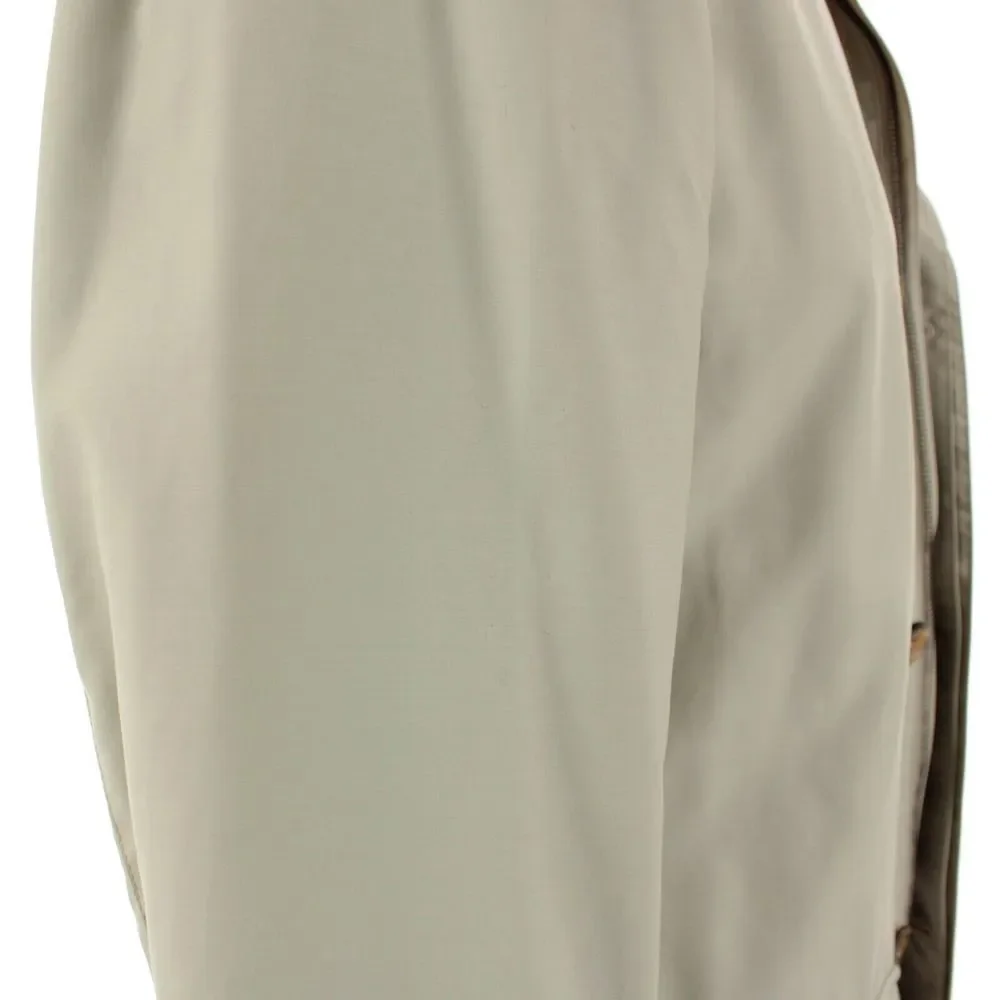 Luciano Barbera NWD Wool Blend Trench / Overcoat Size 50 (40 US) Solid Light Tan - Picture 12 of 14